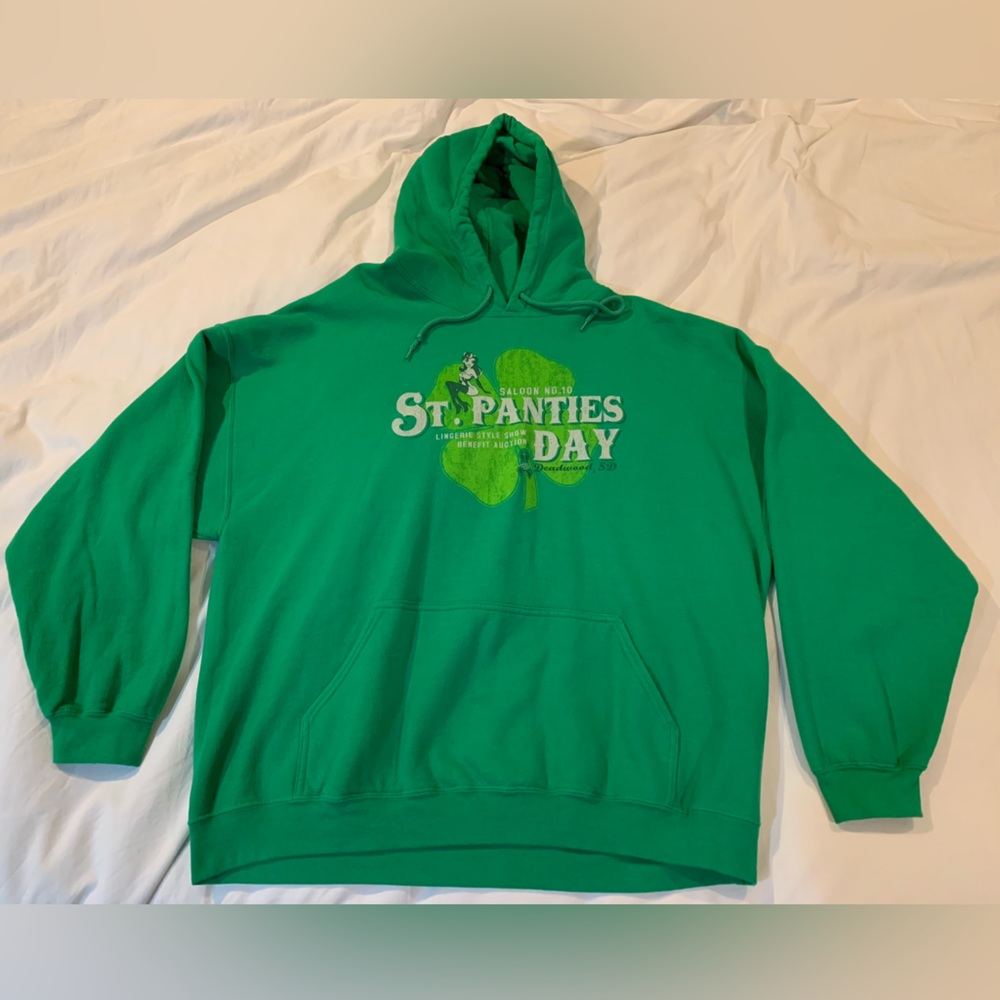 Vintage Saloon 10, Deadwood South Dakota Limited Edition “St Panties Day” hoodie
